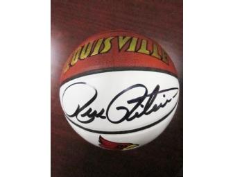 Louisville Basketball Autographed by Rick Pitino