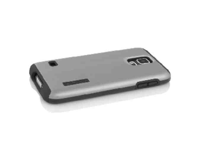 Incipio DualPro Shine Case for Samsung Galaxy S 5 - Silver/Gray