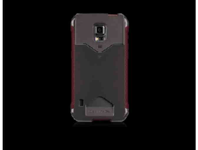 CaseMate Gray/Red POP! ID Case-Samsung Galaxy S 5 Active