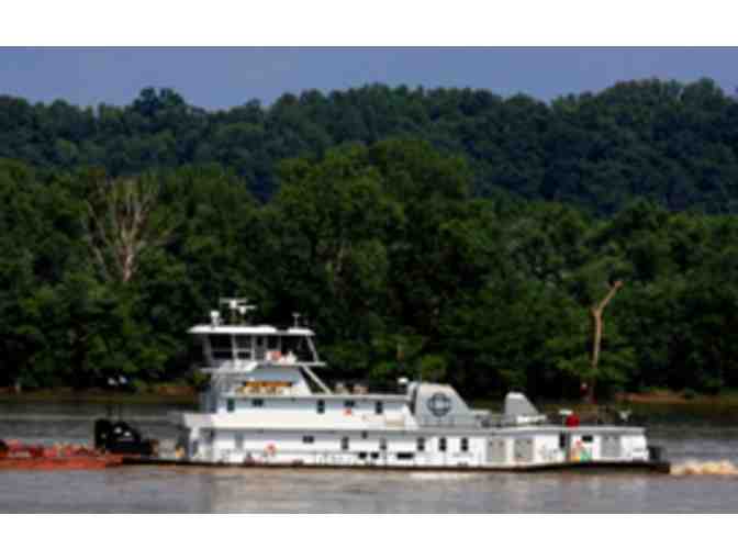 Trip through McAlpine Locks on Towboat with a 15-Barge Tow for Two