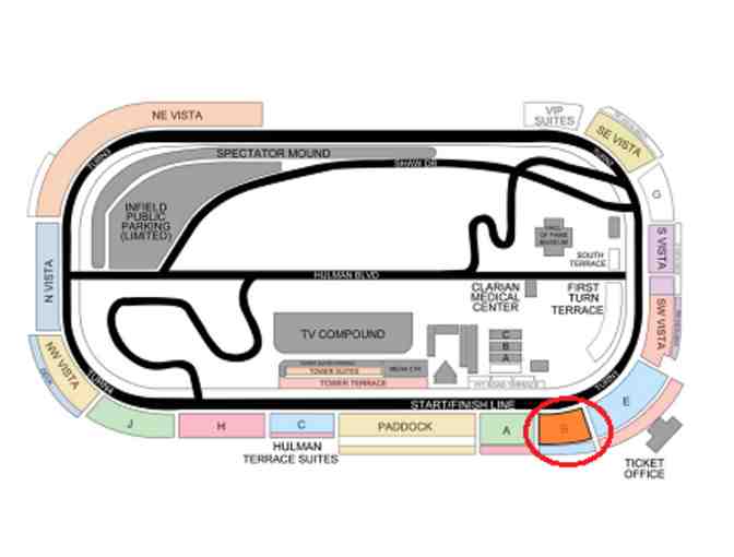 Two Indy 500 tickets - Located in Paddock Penthouse