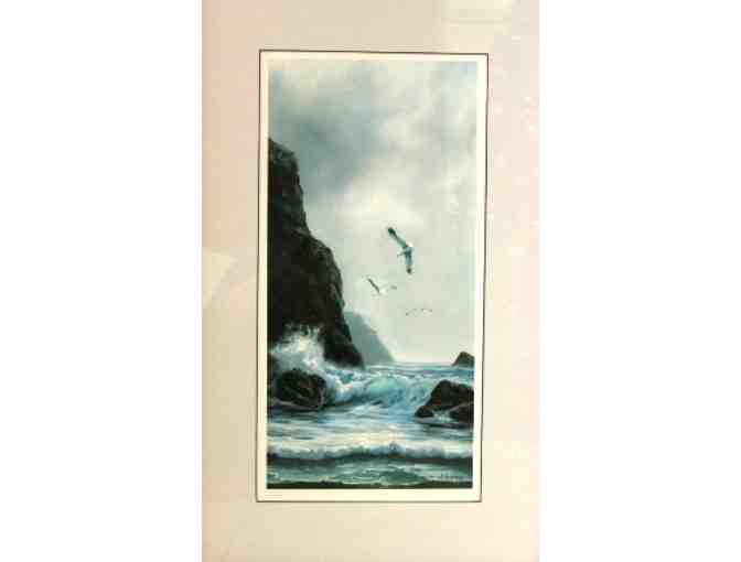 Hand- signed Northern Shores and Silhouettes Watercolors by Sharon Silveira