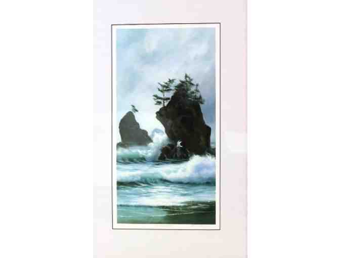 Hand- signed Northern Shores and Silhouettes Watercolors by Sharon Silveira