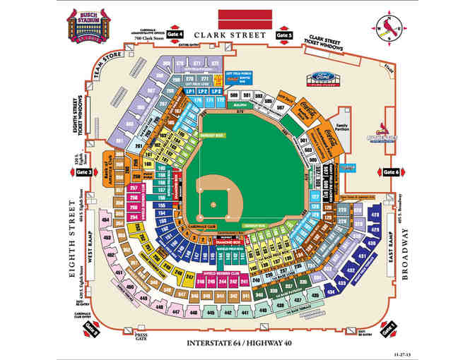 Four Tickets to a St. Louis Cardinals Game on June 29, 2018