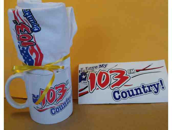 Movie Passes for Two & 103 Country Mug/T-Shirt