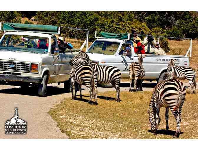 Overnight Safari Camp Stay and Morning Tour for 2 at Fossil Rim Wildlife Center, Glen Rose, TX