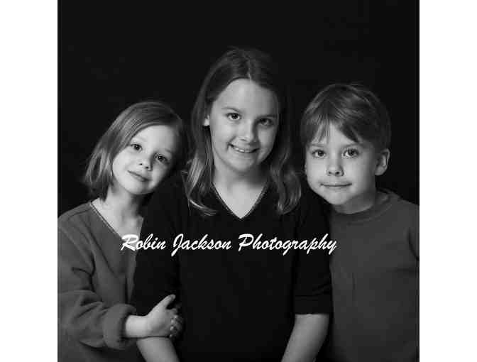 Consultation, Portrait Session, and 11x14 Family Portrait at Robin Jackson Photography