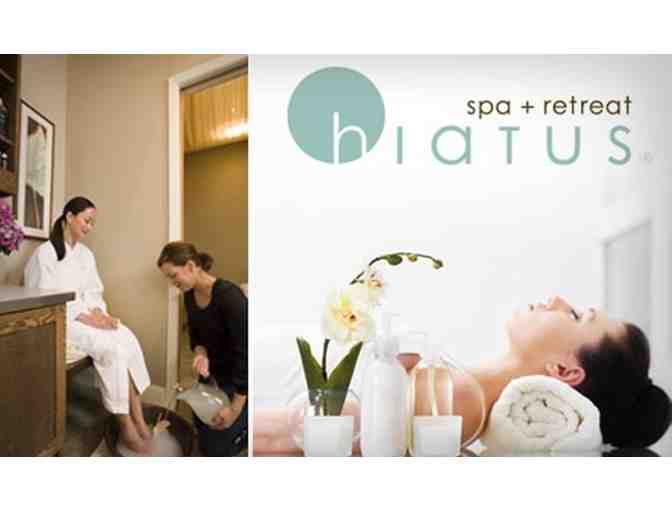 $110 Gift Card for Five Essential Services at Hiatus Spa & Retreat - Photo 1