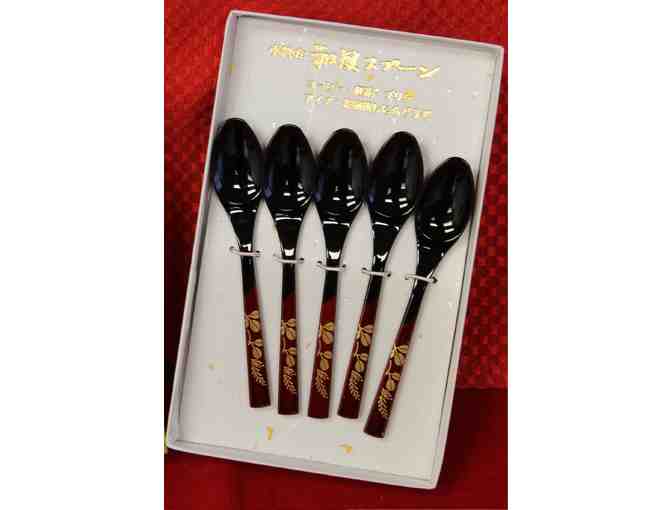 Tamamushi Nuri Spoon Set