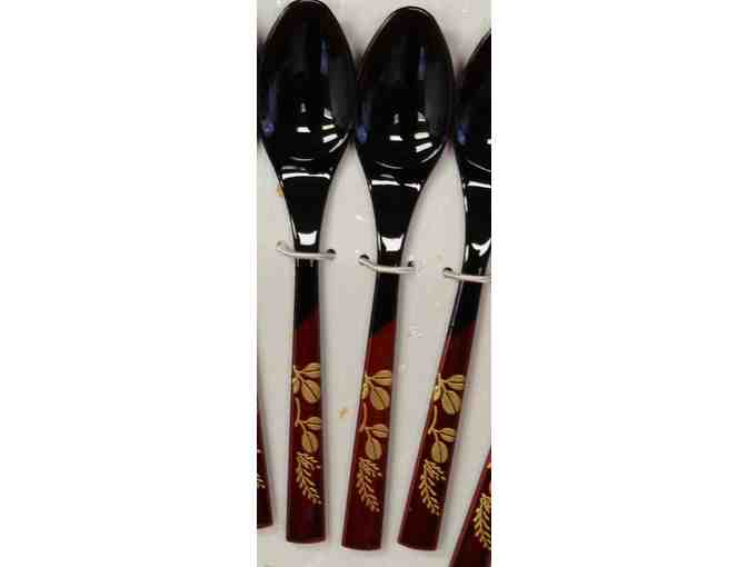 Tamamushi Nuri Spoon Set