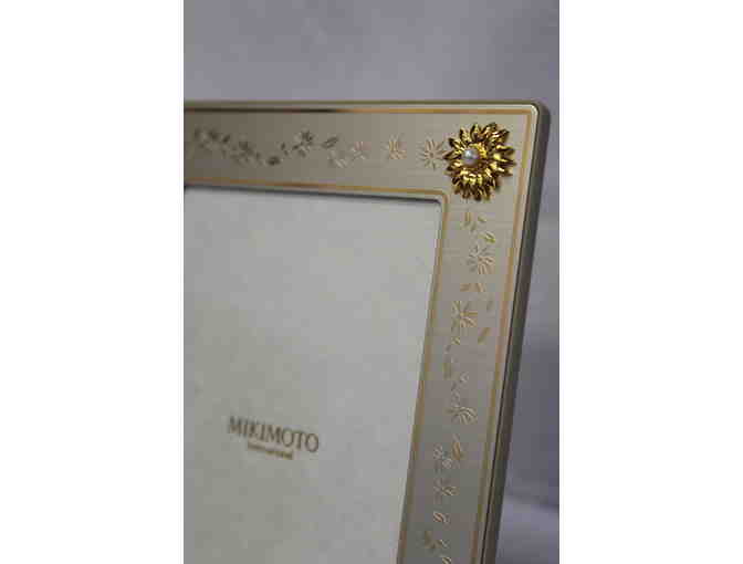 Picture Frame with Embedded Pearl by Mikimoto International