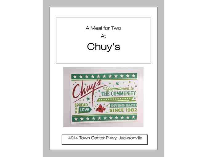 Chuy's Gift Certificate