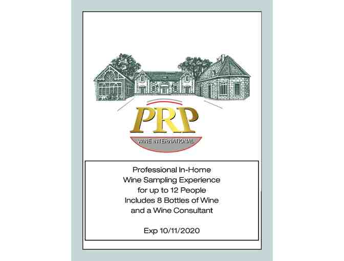 PRP Wine International In-Home Sampling Experience