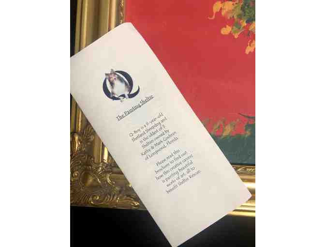 The Painting Sheltie Tree Painting