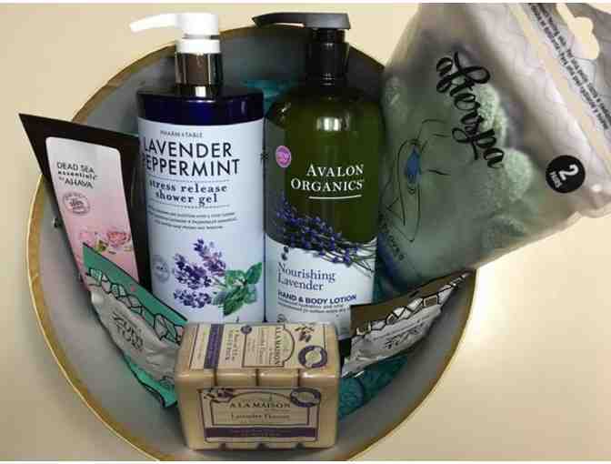 Aromatherapy Lavender and Rose Bath Box