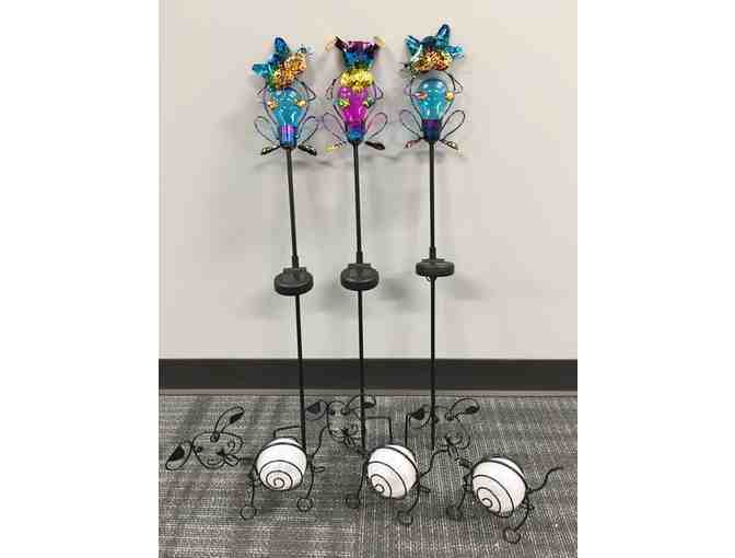 Solar Animal Yard Light Set