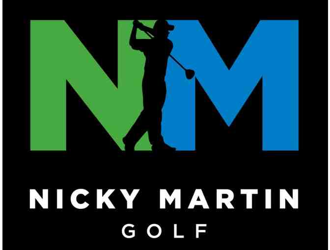 Nicky Martin Golf Lesson with Two Club Head Covers