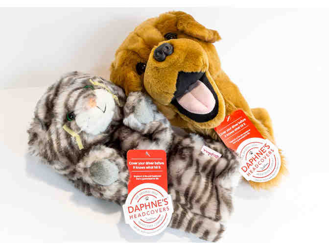 Nicky Martin Golf Lesson with Two Club Head Covers