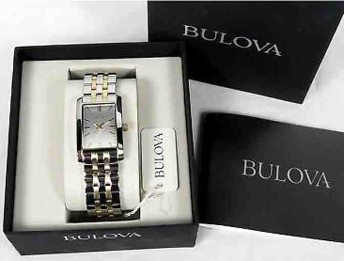 Bulova Corporate Collection Women's Two-Tone Stainless Watch