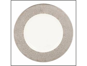 L by Lenox Silver Bouquet Five-Piece Place Setting and Accent Plates (Service for 4)