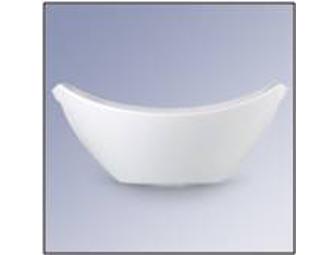 Dansk Classic Fjord Four-Piece Dinnerware with Platter and Serving Bowl (Service for 8)