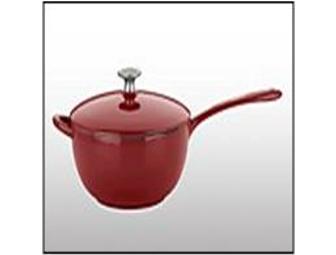 Mario Batali by Dansk Five-Piece Classic Enameled Cast-Iron Cookware in Chianti
