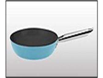 Mario Batali by Dansk Six-Piece Light Enameled Cast-Iron Cookware in Turquoise