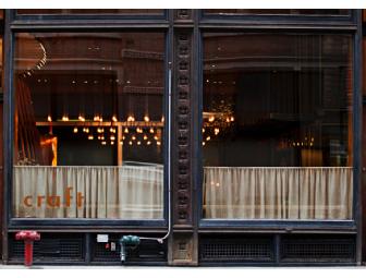 Craft, NYC (Dinner for 4)