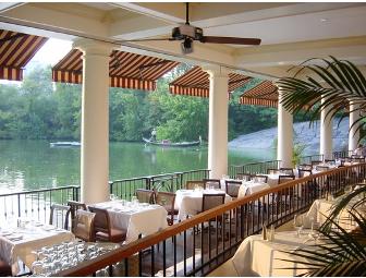 Central Park Boathouse, NYC (DINNER FOR 6)