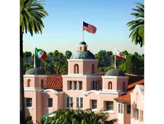 Beverly Hills Hotel, Beverly Hills, CA (1 night for 2, dinner for 2)