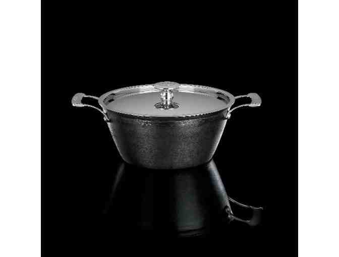 Mario Batali by Dansk Pre-Seasoned Light Cast-Iron Cookware in Black