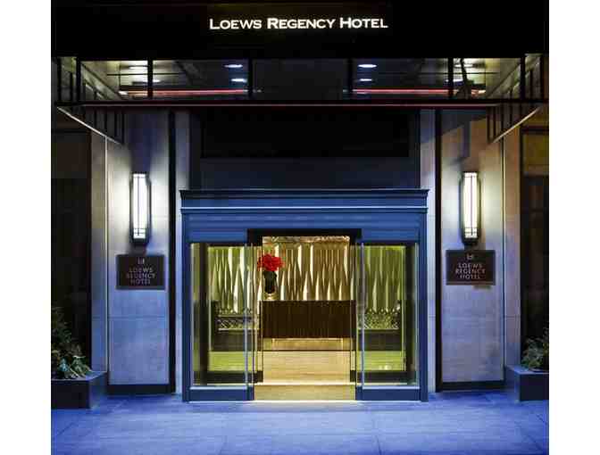Loews Regency Hotel, NYC (1 Night Stay, Dinner for 2)