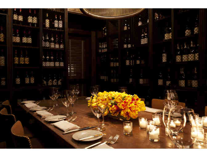 Spectacular Dinner Party in the Wine Cellar at Aretsky's Patroon Townhouse, NYC