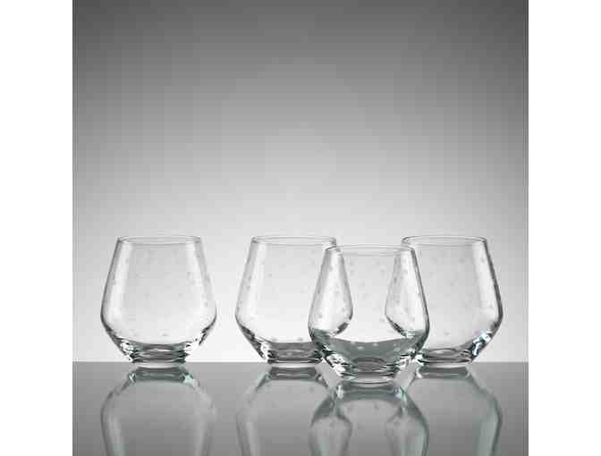 Playfully Elegant Kate Spade New York Crystal Barware for 4 by Lenox Tableware & Gifts