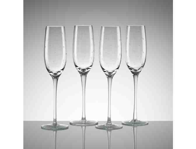 Playfully Elegant Kate Spade New York Crystal Barware for 4 by Lenox Tableware & Gifts