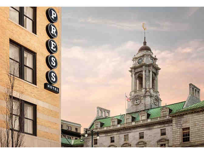 Discover a Bit of Journalistic History at the Press Hotel, Portland, ME