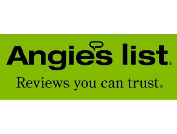Angie's List 1-year Membership!