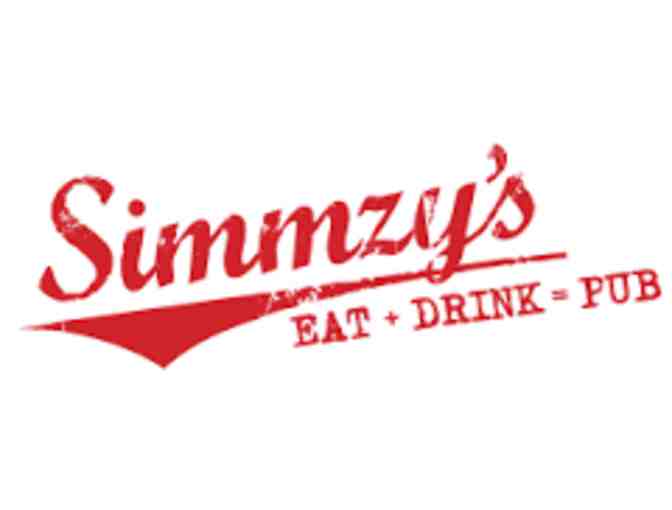 Simmzy's - $75 Gift Card