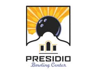 20 Game Passes to Presidio Bowling Center