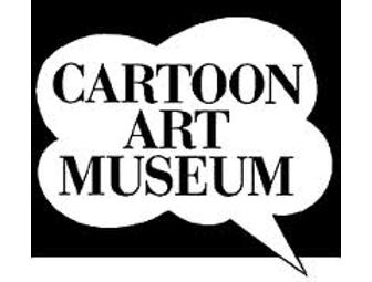 Four Guest Passes to Cartoon Art Museum