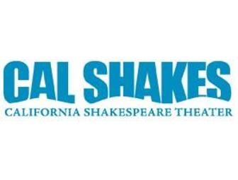 Two Tickets to a 2013 Performance at the California Shakespeare Theater