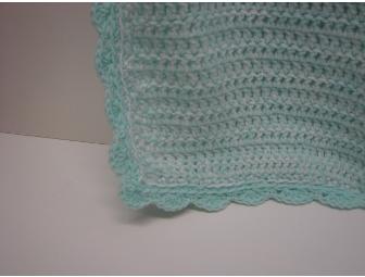 Ruby Hata Designs - Mint Green Baby Blanket