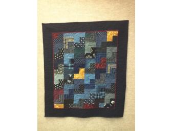 Wall Hanging Quilt using Japanese Antique Fabrics