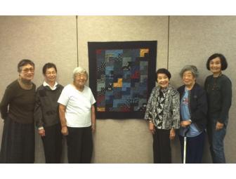 Wall Hanging Quilt using Japanese Antique Fabrics