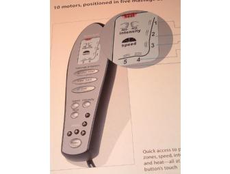 BROOKSTONE Massaging Seat Topper with Heat - NIB