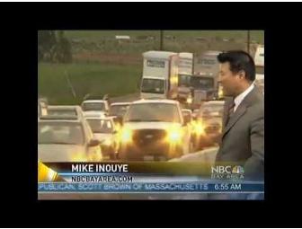 Behind the Scenes Tour for Four (4) at NBC Bay Area w/ Mike Inouye + Lunch