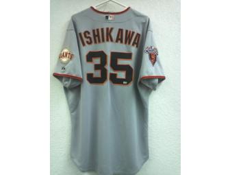 Giants - Ishikawa Jersey Game Used  - Away 2011