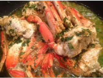 Fresh Crab Dinner for Ten People