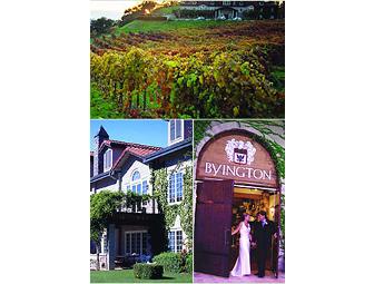 Group Tour & Tasting for 30 people at Byington Vineyward & Winery