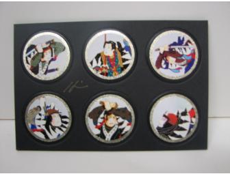 47 Ronin ArtCap Set signed in gold by Hisashi Otsuka - Set B